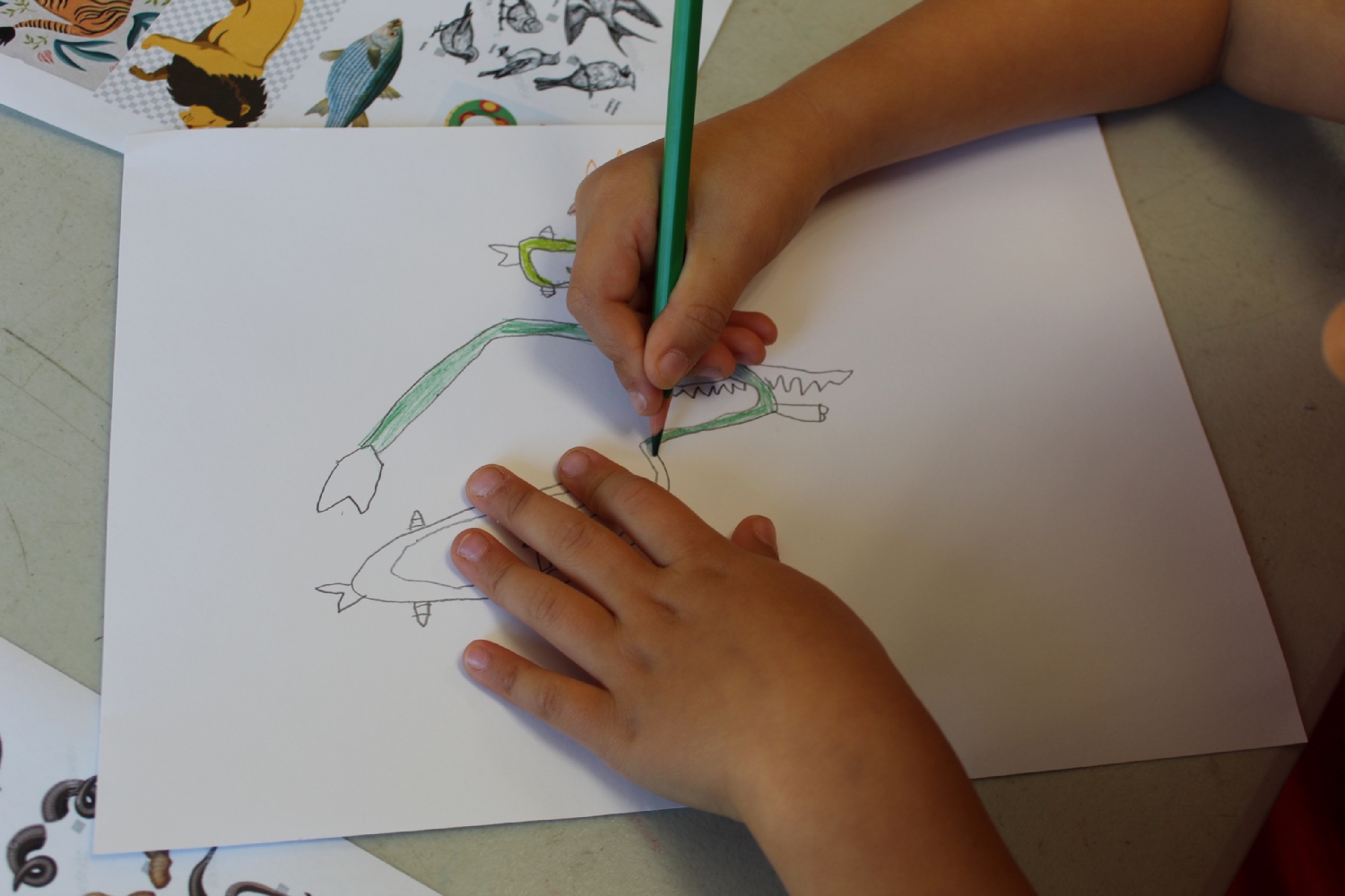 Classe de CP de l'école Saint-Michel de Bédée