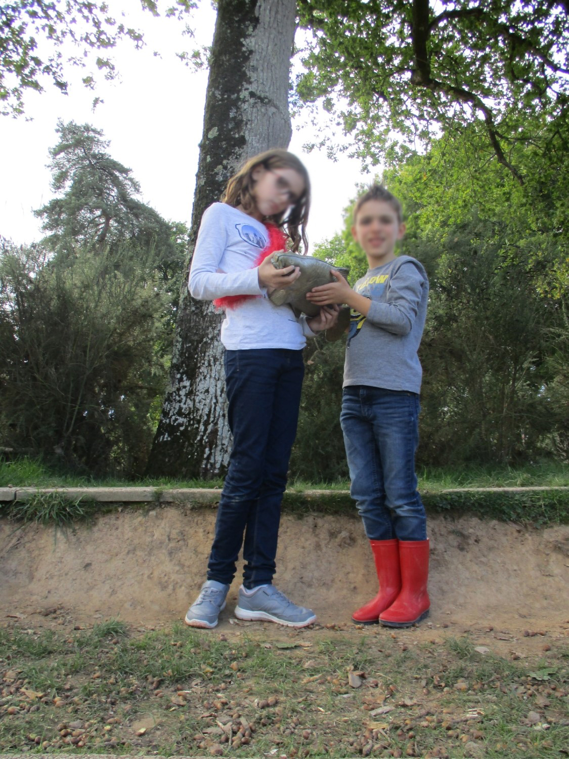 Projet photo : Le petit pêcheur - CM1-CM2 école publique les trois rivières de Breteil