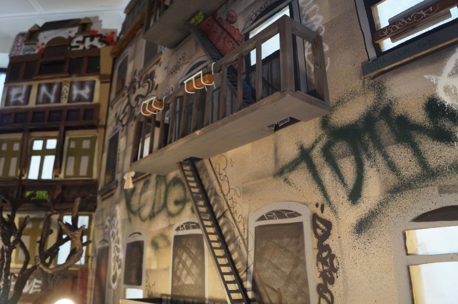 Vue de l'exposition Culture Street Art