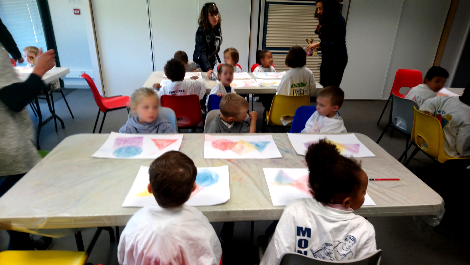 Classe de MS de l'école Saint-Michel de Bédée