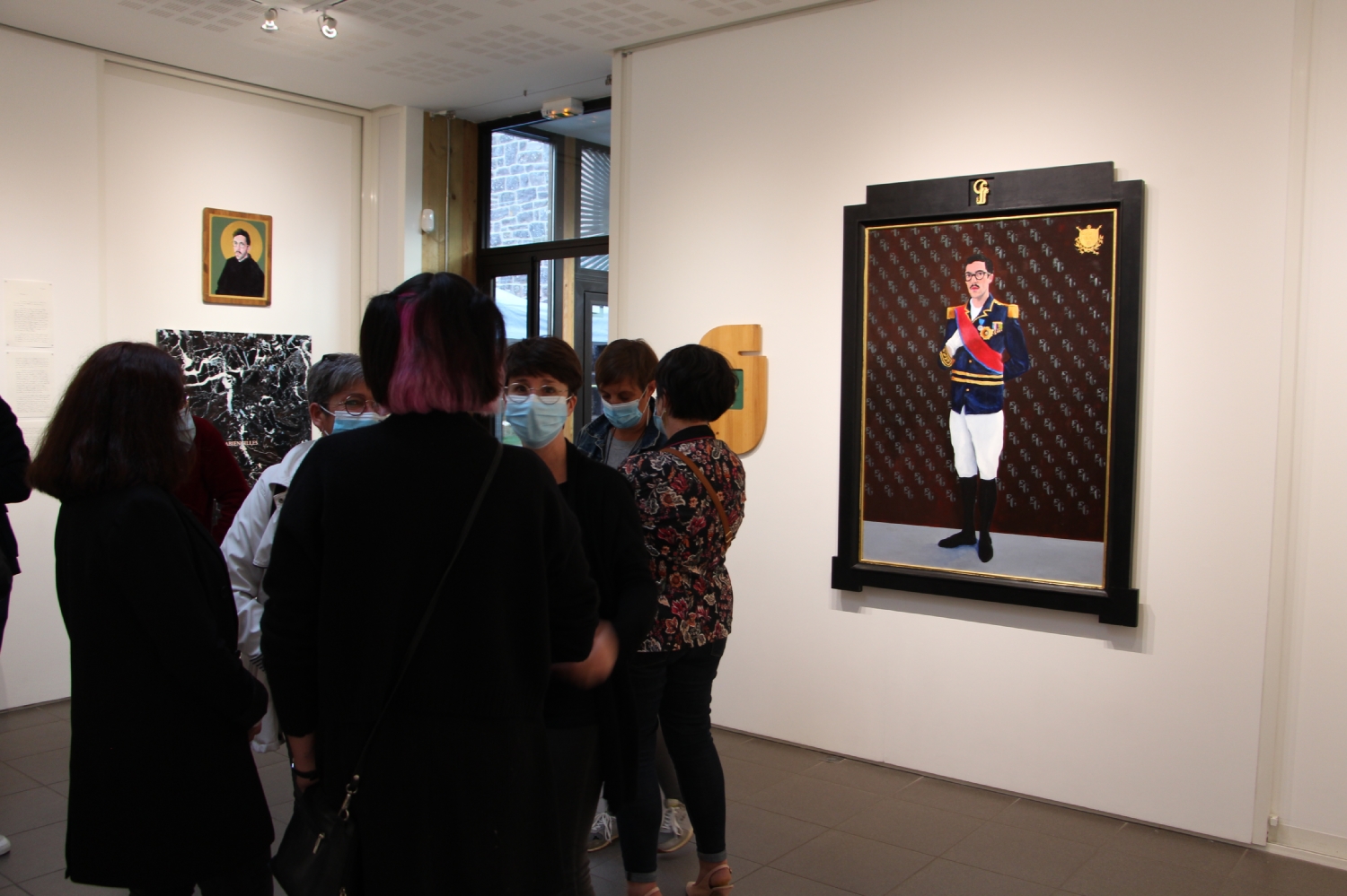 Vernissage de l'exposition Fabien Gilles, AVE