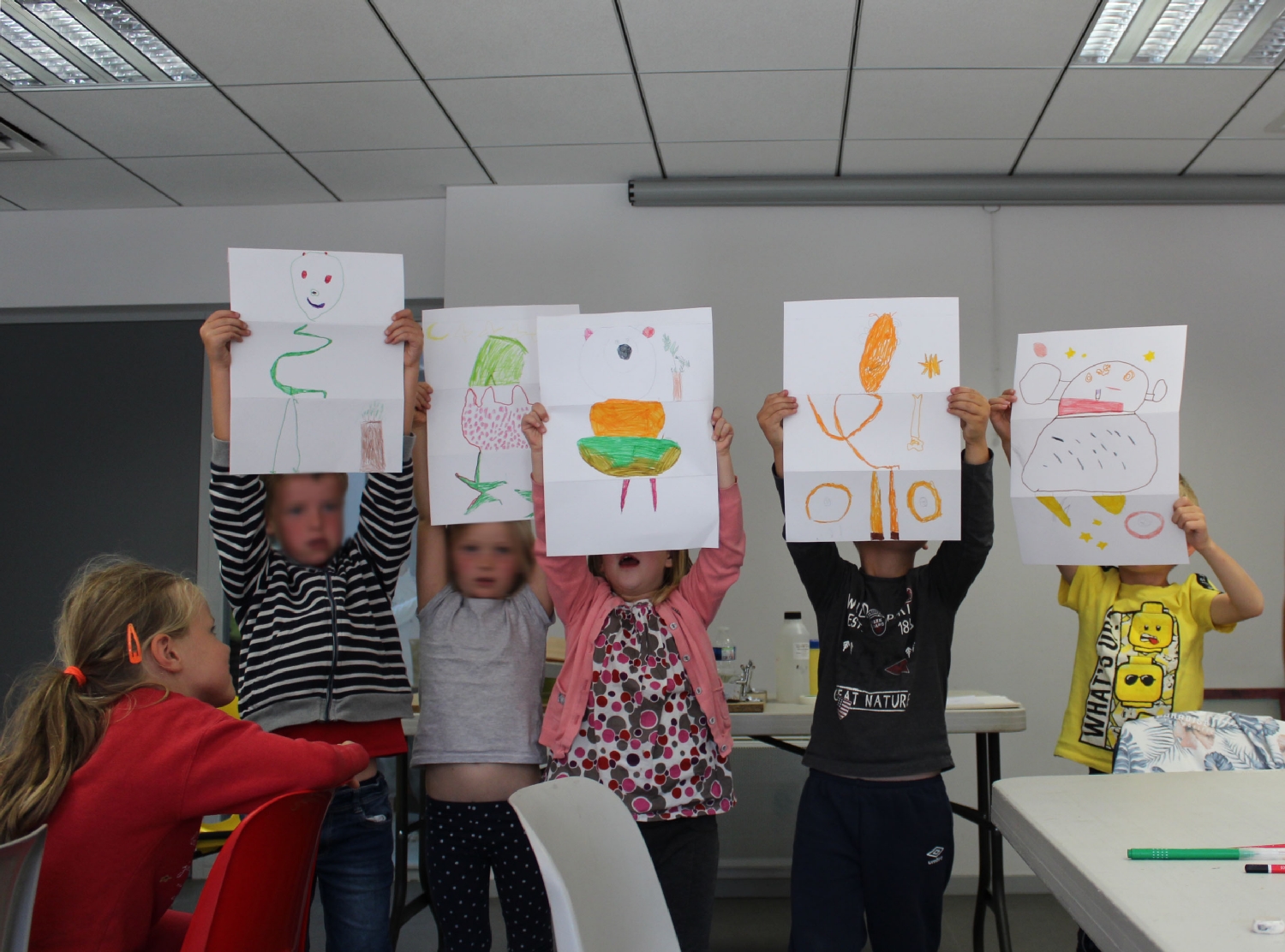 Classe de CP de l'école Saint-Michel de Bédée