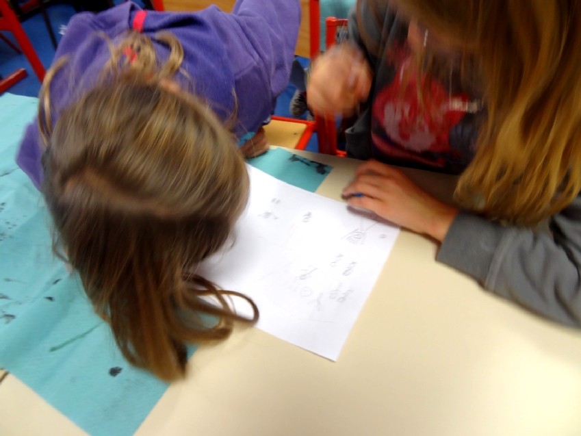 Rencontre-atelier avec Thomas Tudoux - CM2 Ecole élémentaire publique Moulin à Vent, Montfort-sur-Meu