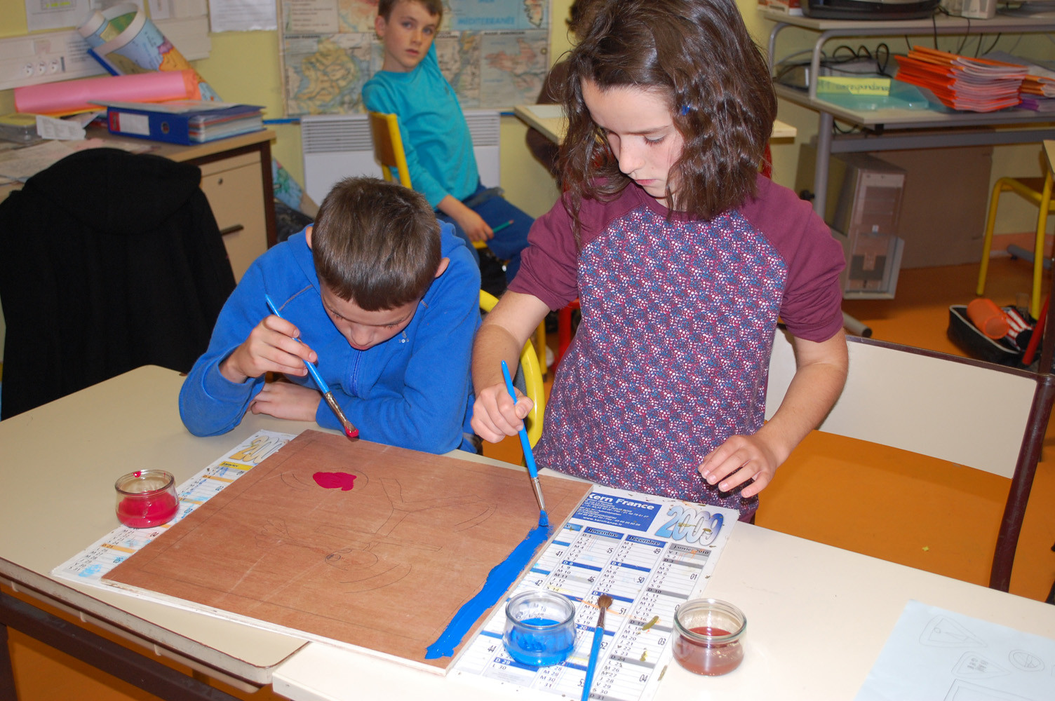 Rencontre-atelier avec Thomas Tudoux - CM1-CM2 M Ecole élémentaire publique Moulin à Vent, Montfort-sur-Meu