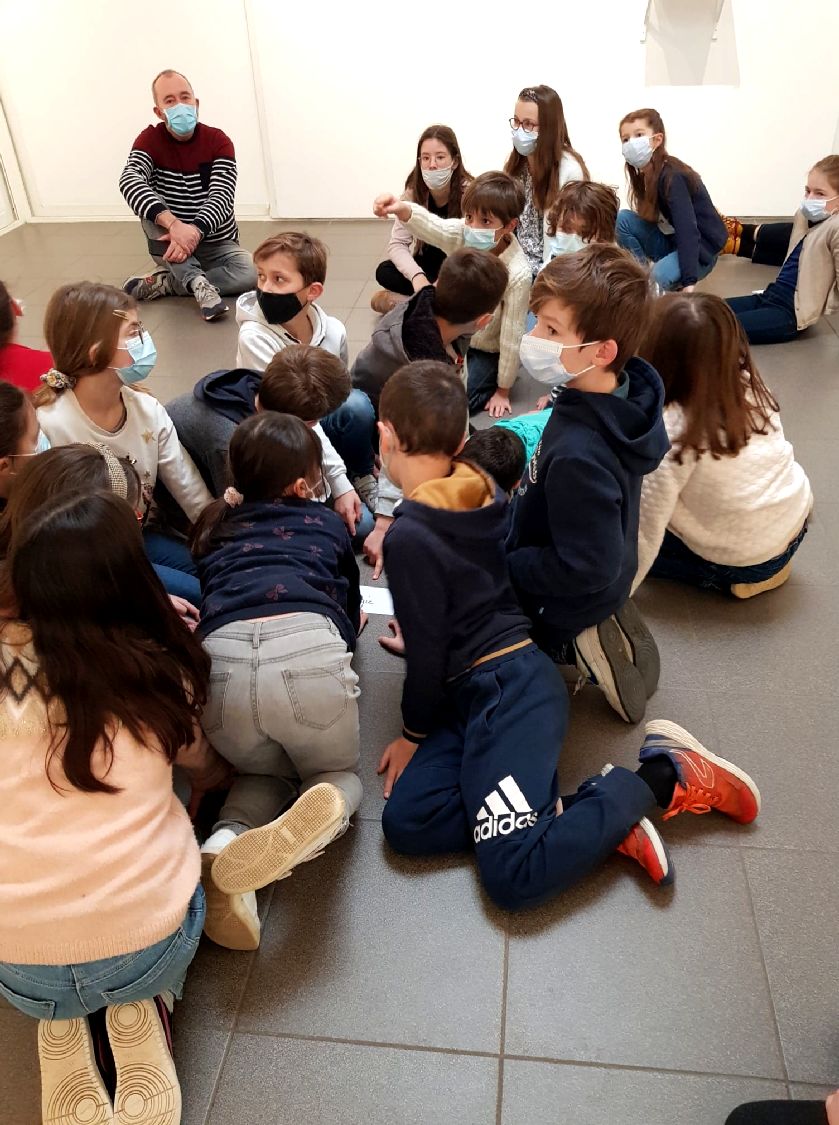 Visite-atelier CE2-CM1 Ecole élémentaire du Pays Pourpré