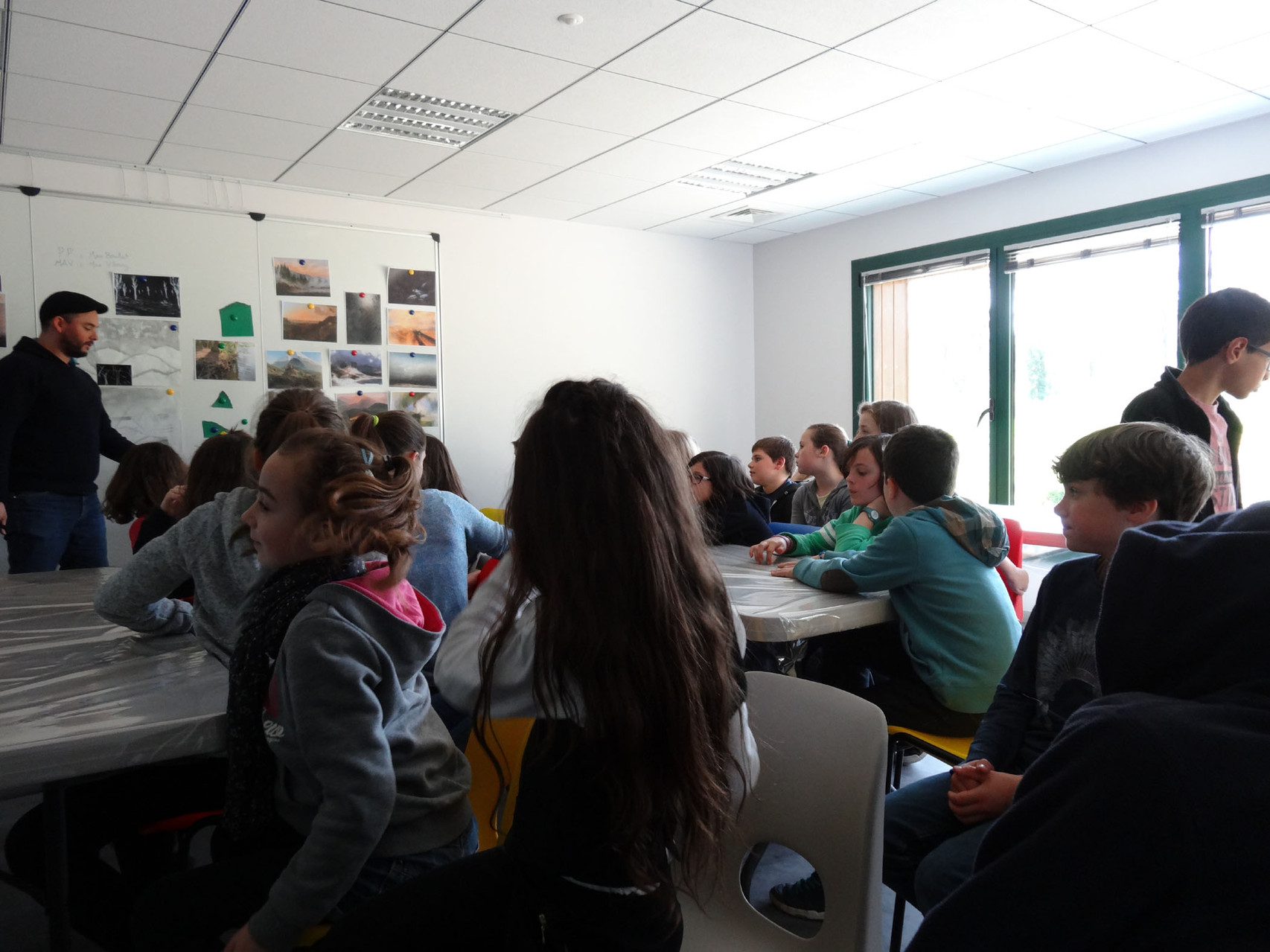 Rencontre avec Damien Marchal - CM2 école élémentaire publique de Bédée