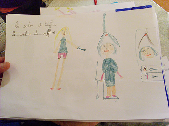 Dessin de la source du son choisi par l'élève - GS Montfort-sur-Meu