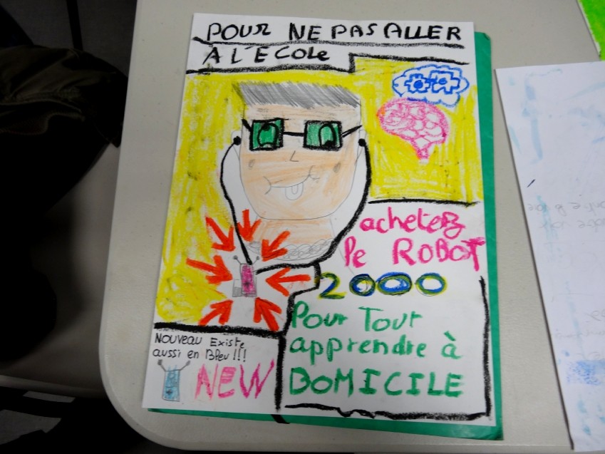 Classe de 5ème du collège Louis Guilloux, Montfort-sur-Meu