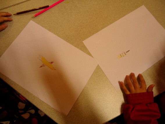 Dessin de la source du son choisi par l'élève - CP Breteil