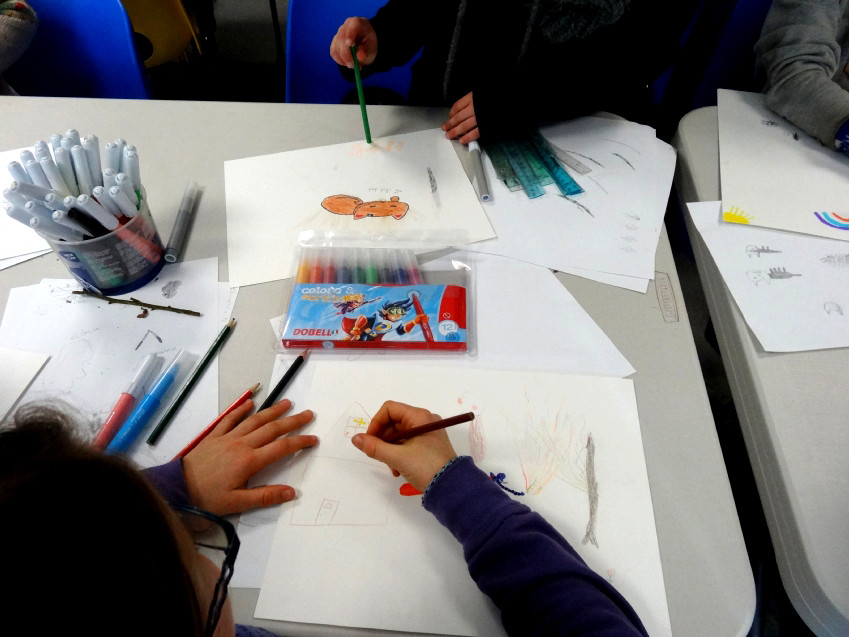 Classe de CE2-CM1 école élémentaire publique du Moulin à Vent, Montfort-sur-Meu
