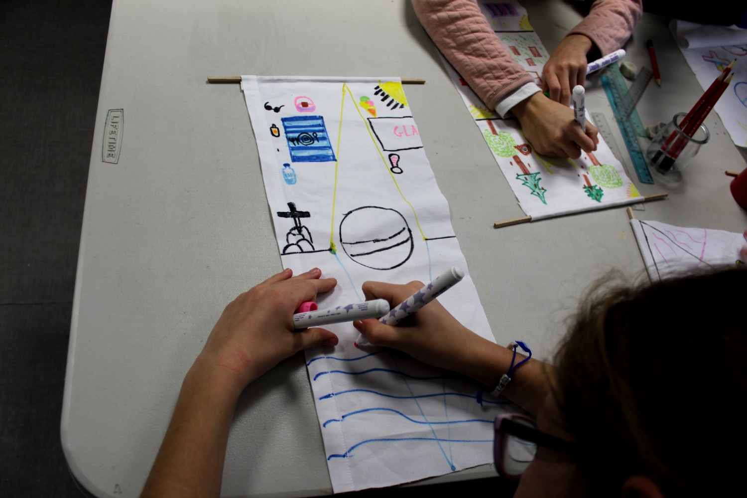 Visite-atelier - Classe de CM2 de l'école La Fée Viviane d'Iffendic