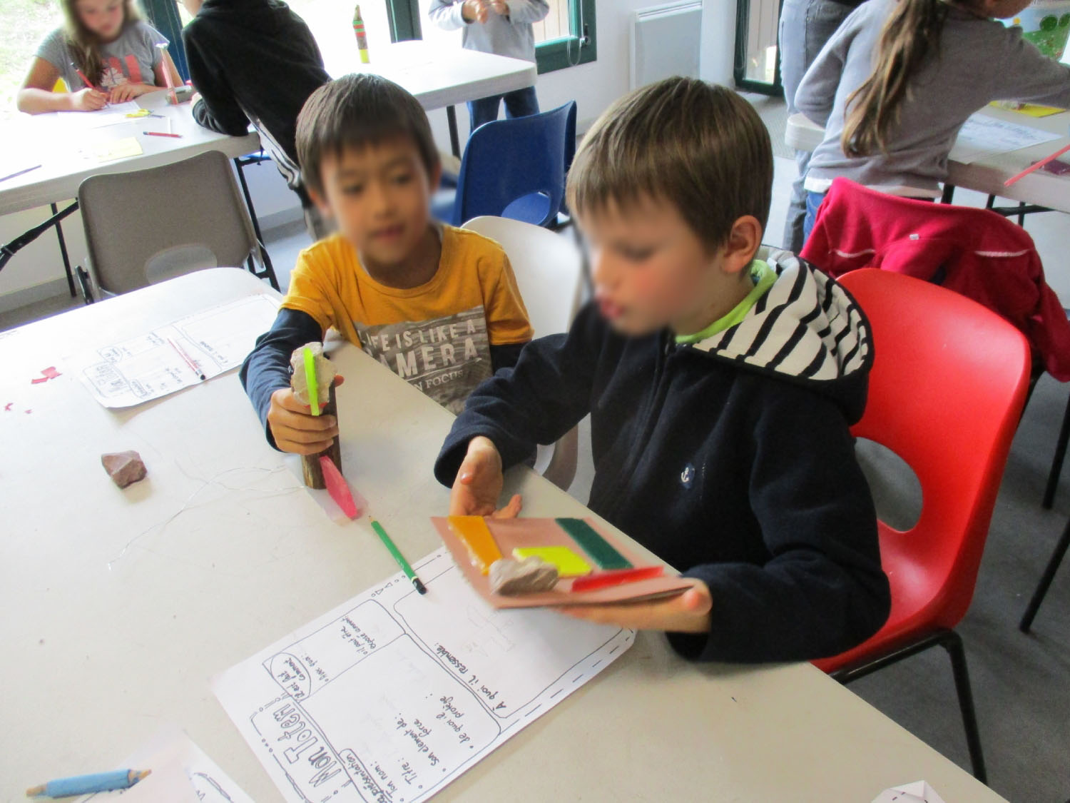 Rencontre avec une classe de CE2 de l'école Les 3 rivières de Breteil