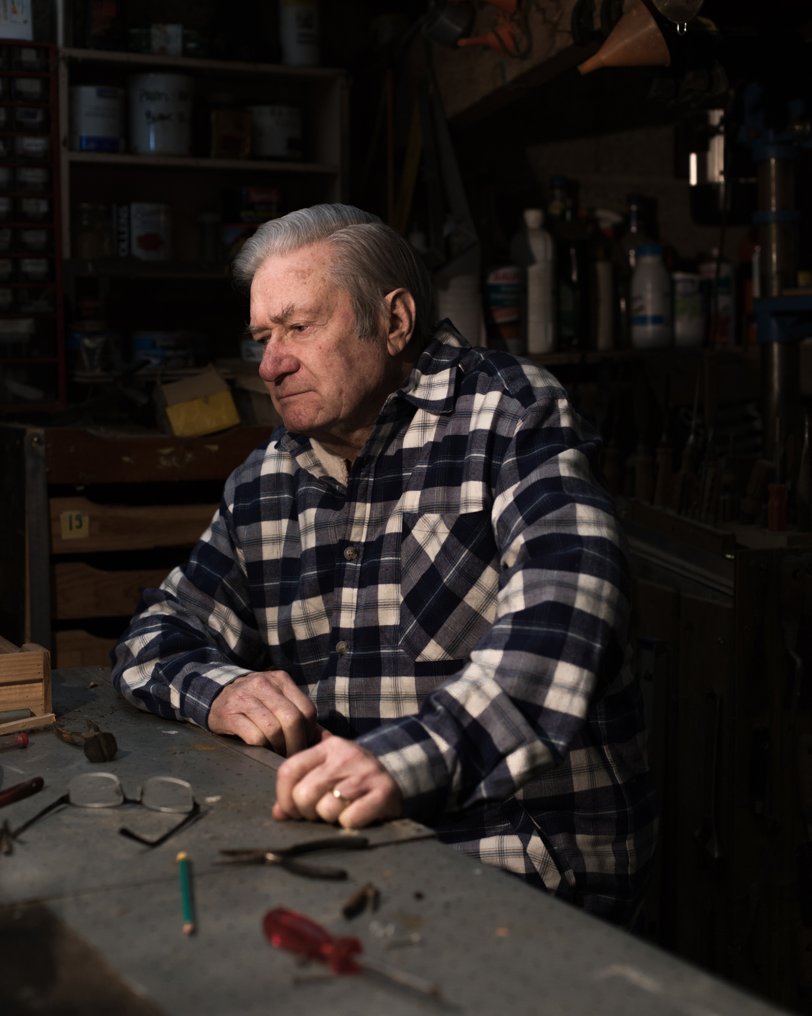 Maxime Voidy, Alors que la nuit tombe, photographie numérique, 2021.