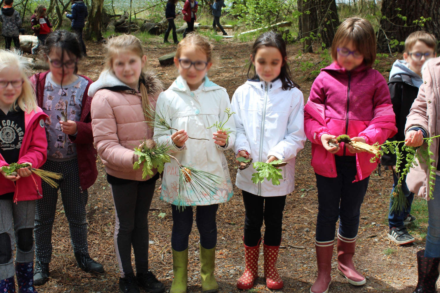 Classe de CE1-CE2 de l'école du Moulin à Vent de Montfort-sur-Meu