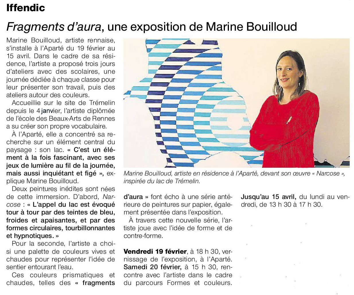 Ouest-France, 17 février 2016.