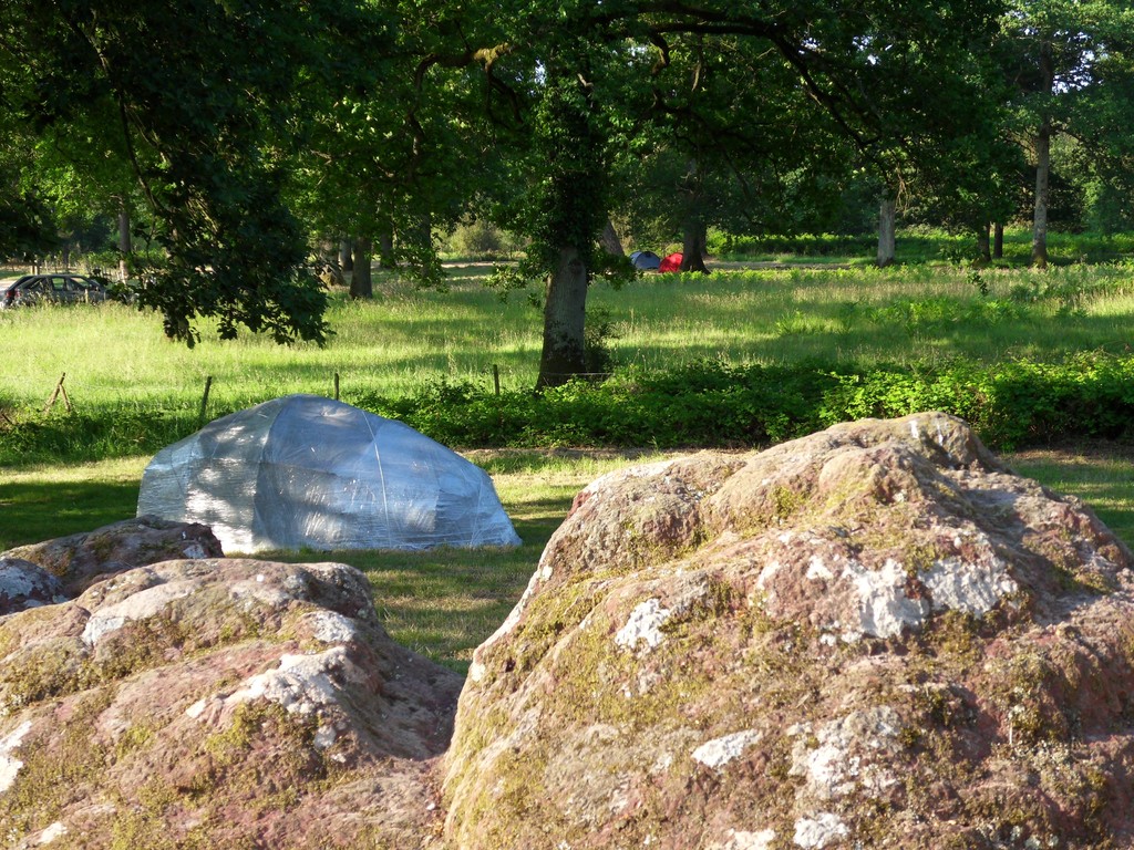 Jean-Marc Nicolas, Paysage emprunté 1 (détail), 2011.