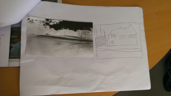 Détail d'un carnet "photographie au sténopé"