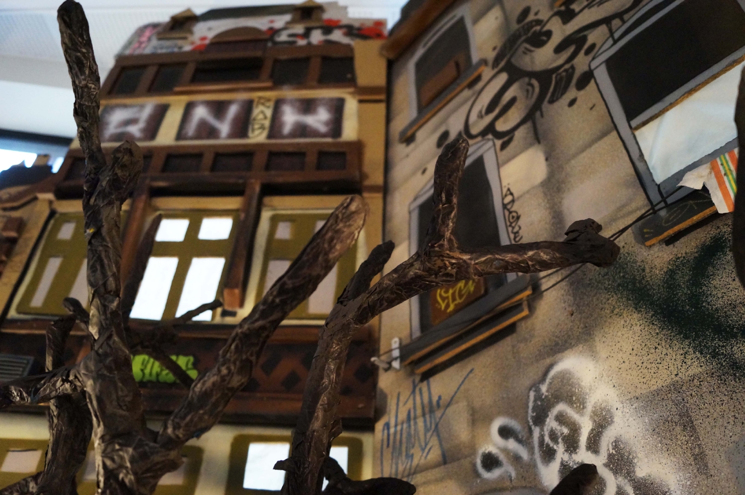 Vue de l'exposition Culture Street Art