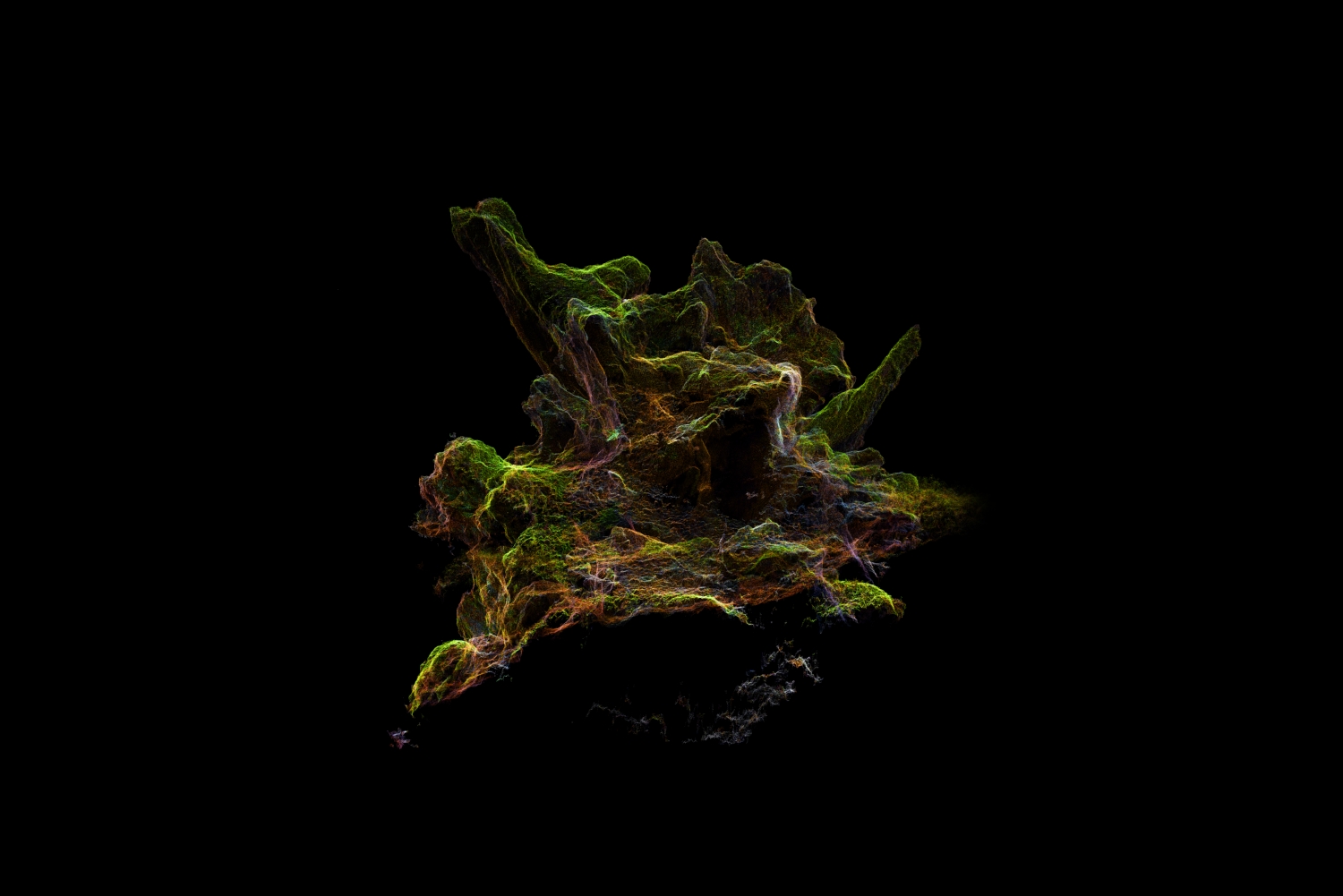 Vue de l'exposition Paul Duncombe, Microcosmes, 2017. Photo : Paul Duncombe