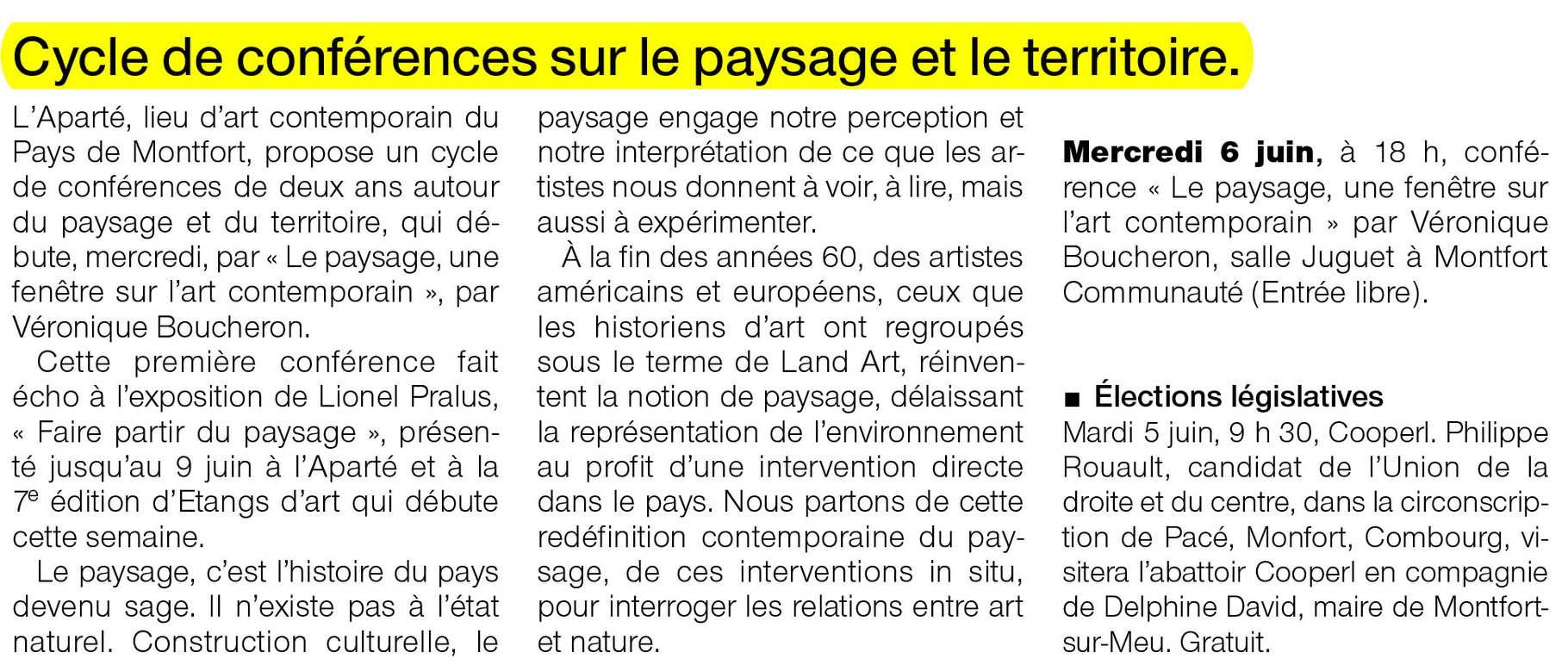 Ouest-France - 5 juin 2012