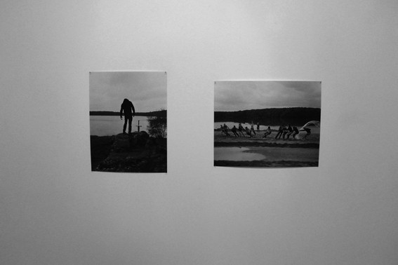 Vue de l'exposition Israel Ariño, Terra Incognita