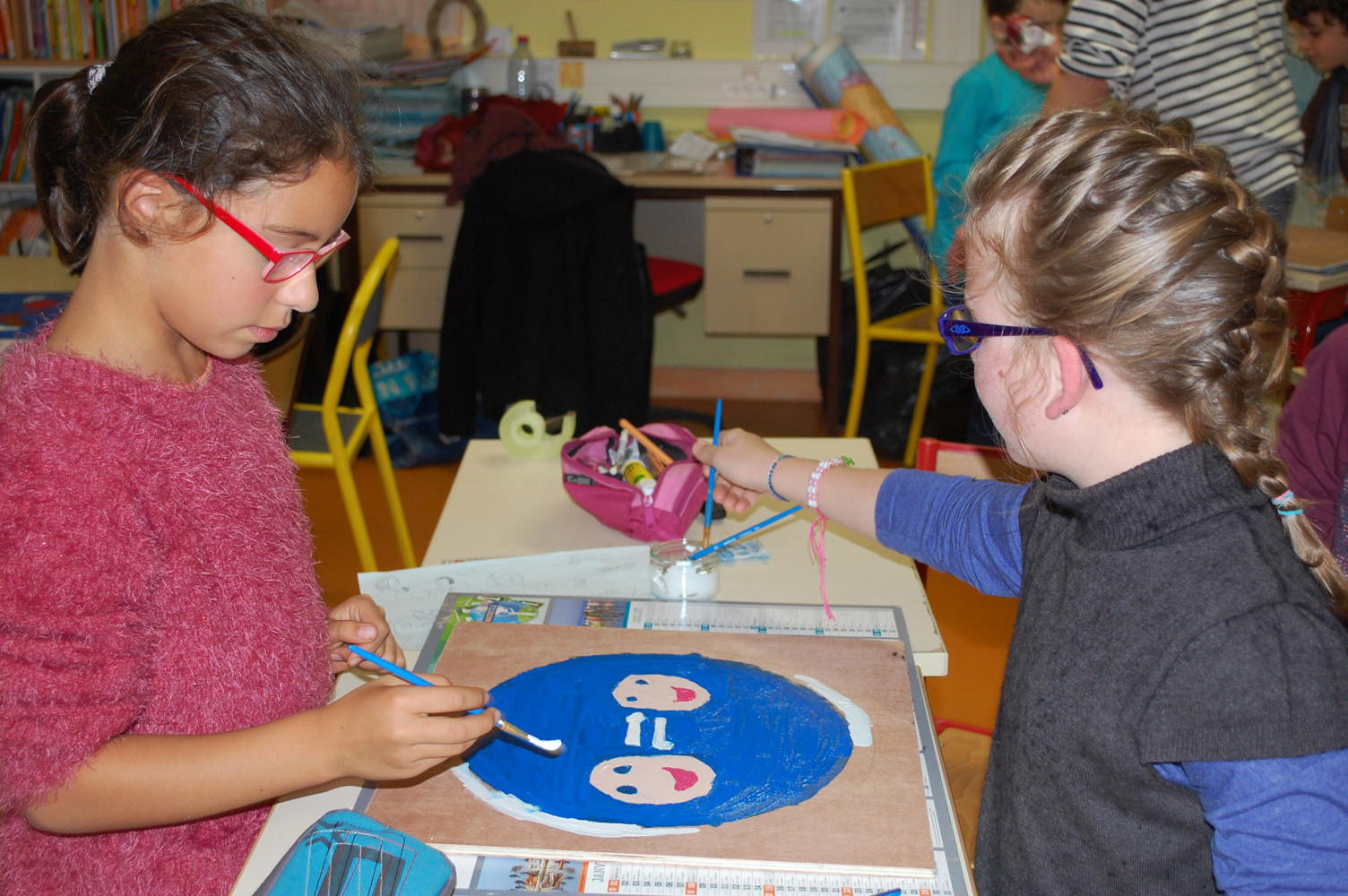 Rencontre-atelier avec Thomas Tudoux - CM1-CM2 M Ecole élémentaire publique Moulin à Vent, Montfort-sur-Meu