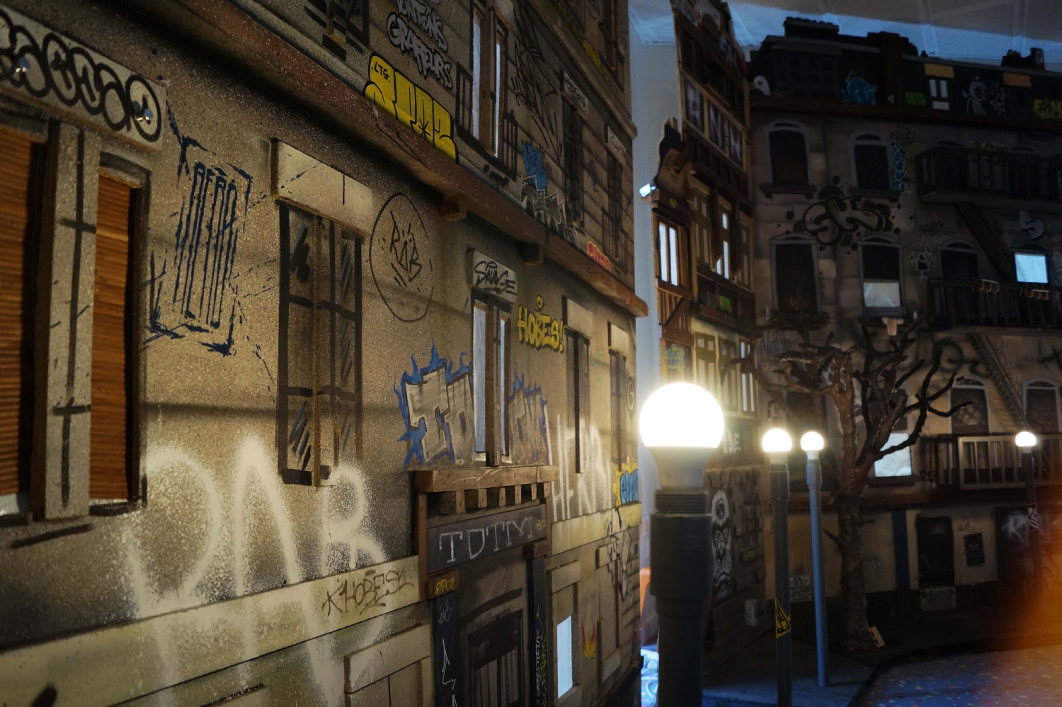 Vue de l'exposition Culture Street Art