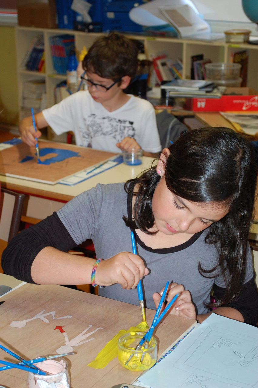 Rencontre-atelier avec Thomas Tudoux - CM1-CM2 M Ecole élémentaire publique Moulin à Vent, Montfort-sur-Meu