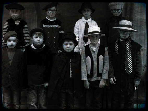 Photo de garçons - CE1 école élémentaire publique Fée Viviane Iffendic