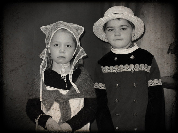 Photo de couple - CP école élémentaire publique Fée Viviane Iffendic