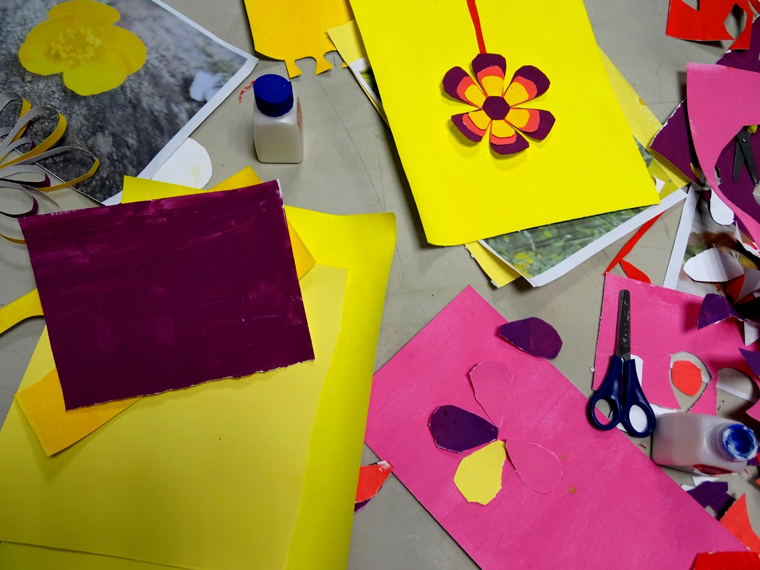 Workshop de Marine Bouilloud à Trémelin. Photo : Marine Bouilloud