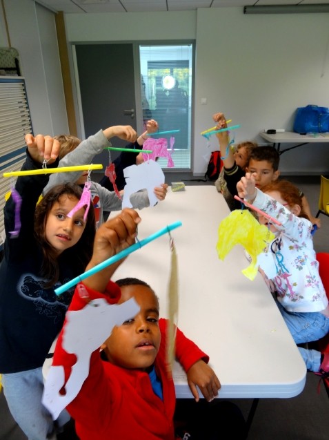 Atelier mobile avec les CP du Moulin à Vent et du Pays Pourpré, Montfort-sur-Meu