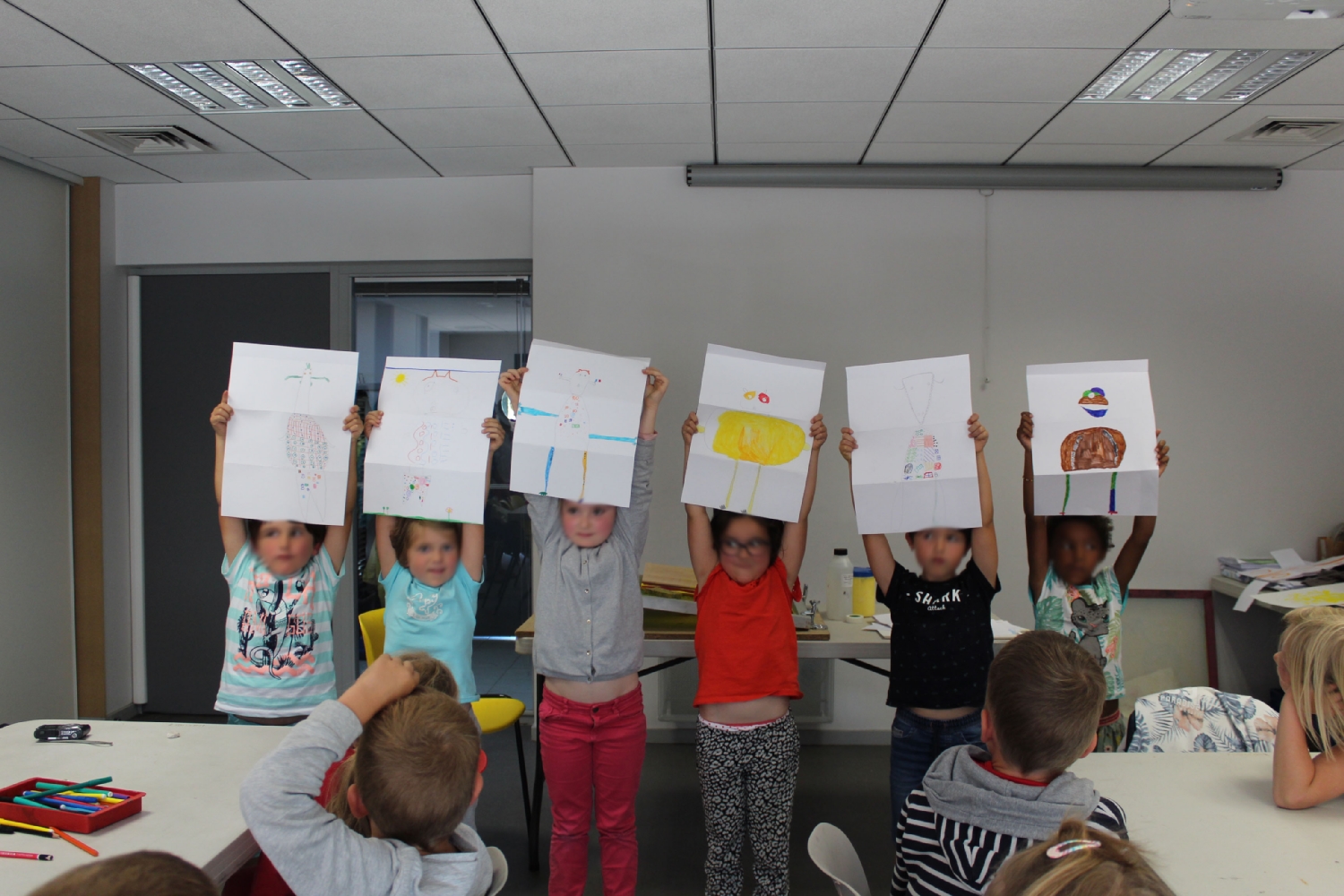 Classe de CP de l'école Saint-Michel de Bédée