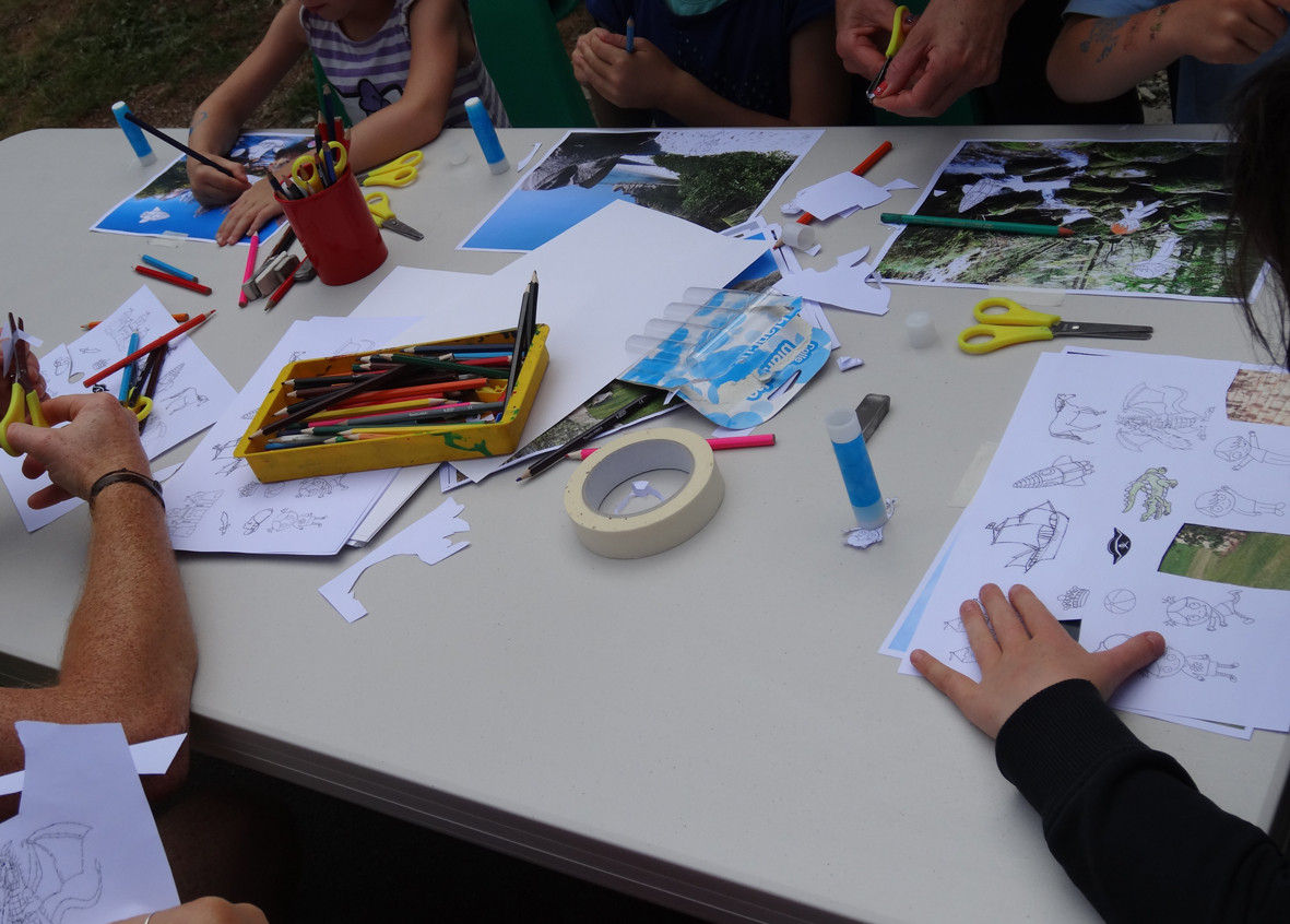 Goûter artistique en famille du 29 juin 2014