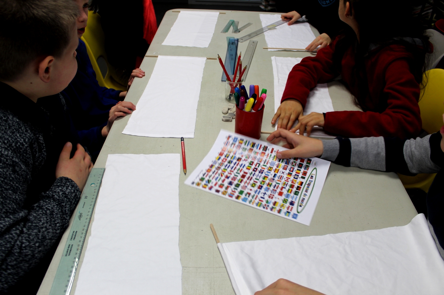 Visite-atelier - Classe de CM2 de l'école La Fée Viviane d'Iffendic