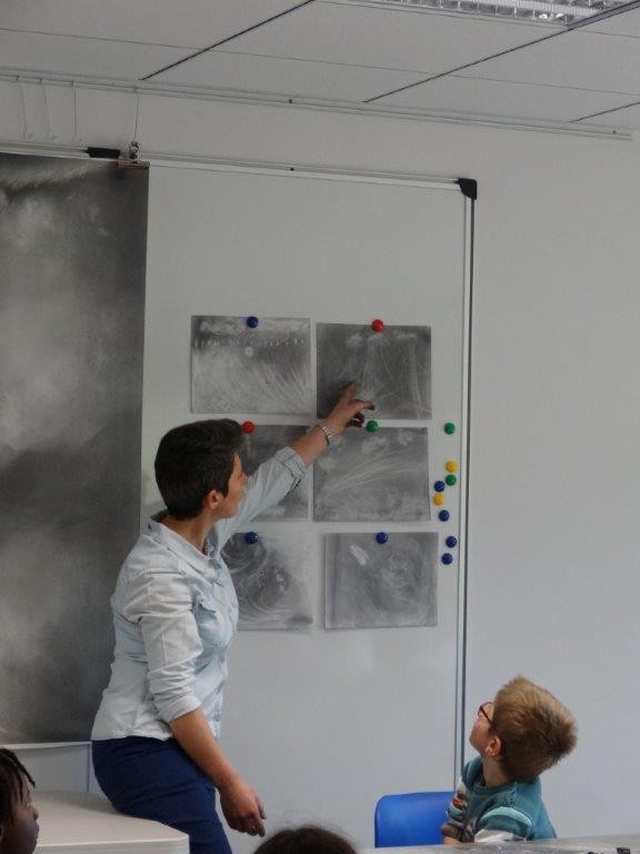 Rencontre avec Angélique Lecaille - classe de CP Les Trois rivières Breteil