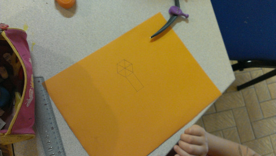 Atelier volumes - CE2 école élémentaire publique de Bédée