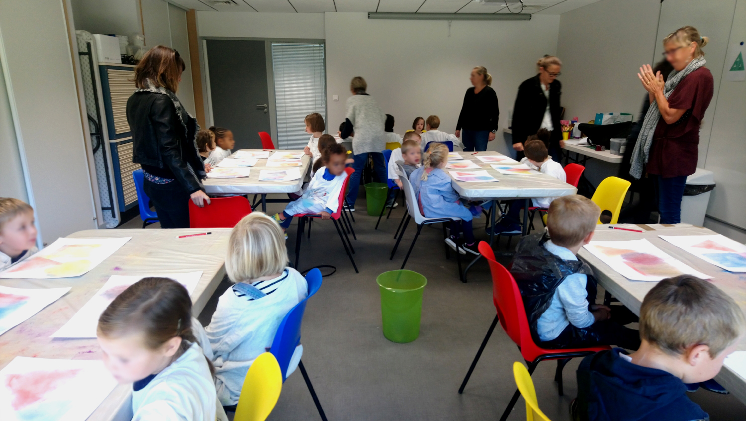 Classe de MS de l'école Saint-Michel de Bédée