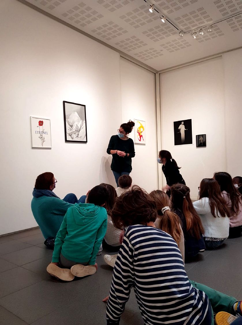 Visite-atelier CE2-CM1 Ecole élémentaire du Pays Pourpré