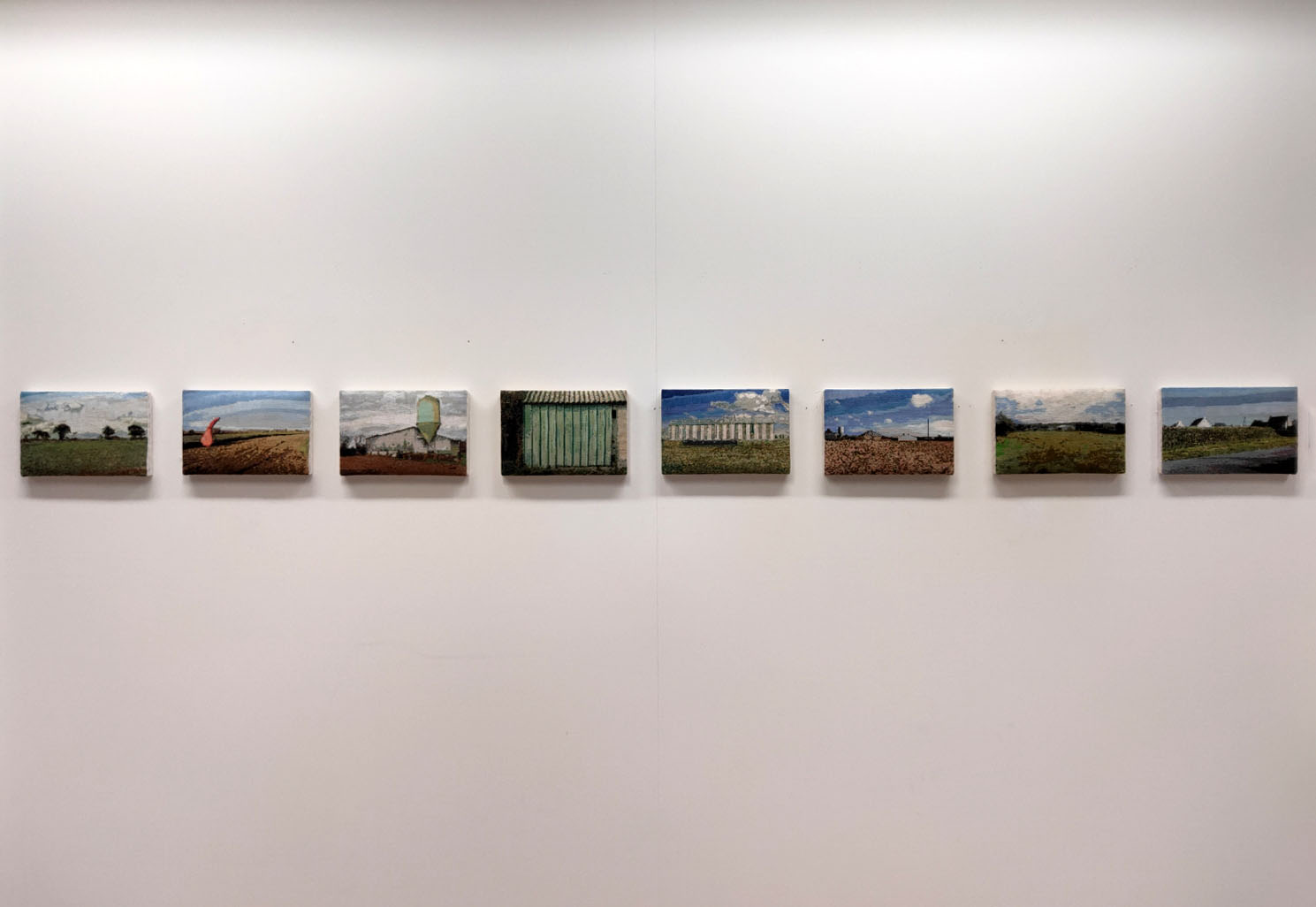 Vue de l'exposition Paysage