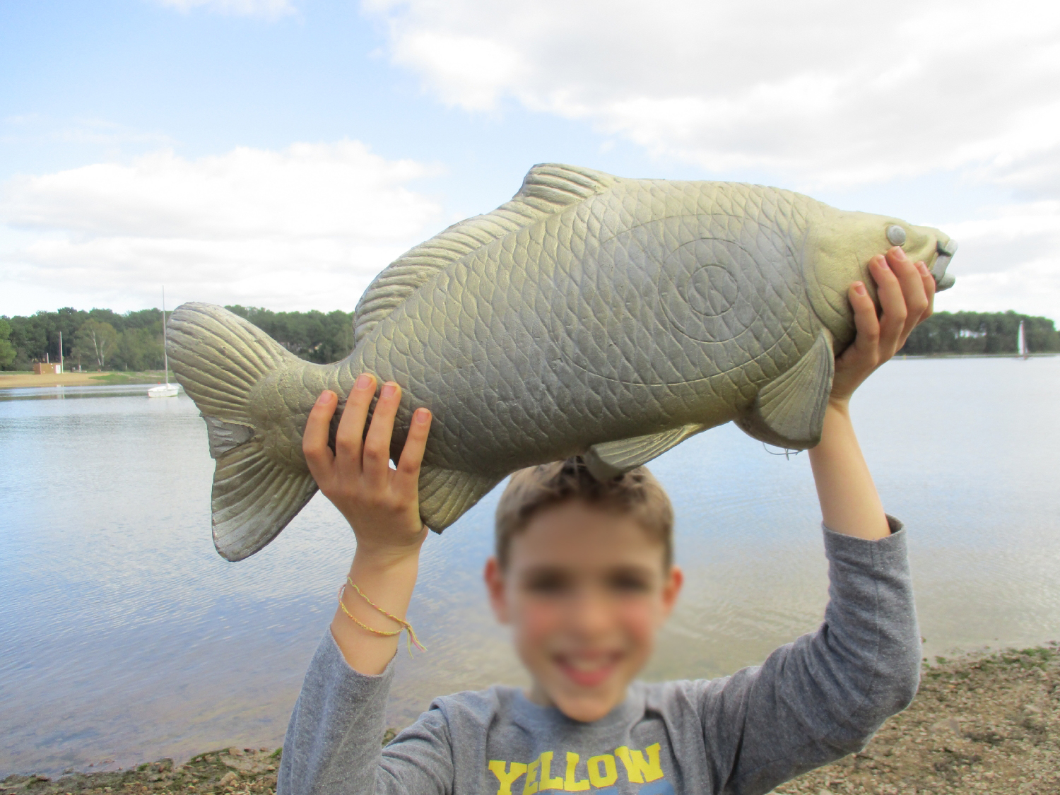 Projet photo : Le petit pêcheur - CM1-CM2 école publique les trois rivières de Breteil