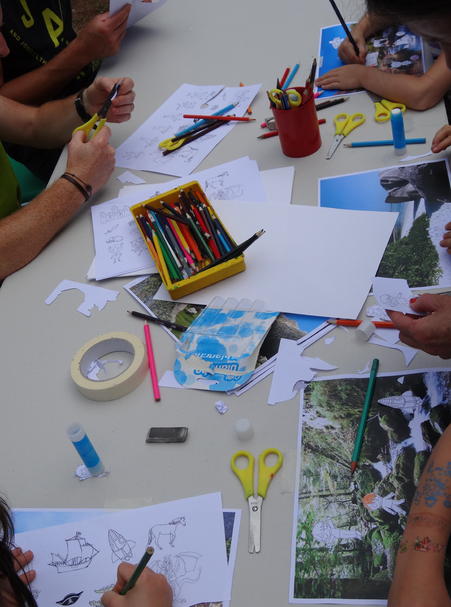 Goûter artistique en famille du 29 juin 2014