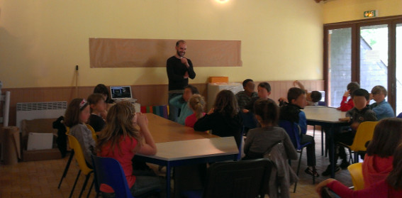 Atelier volumes - CE2 école élémentaire publique de Bédée