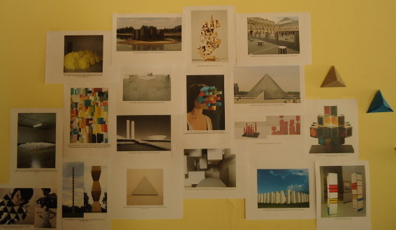 Préparation des ateliers de l'été autour de l'exposition de Jean-Benoit Lallemant, Data Mining