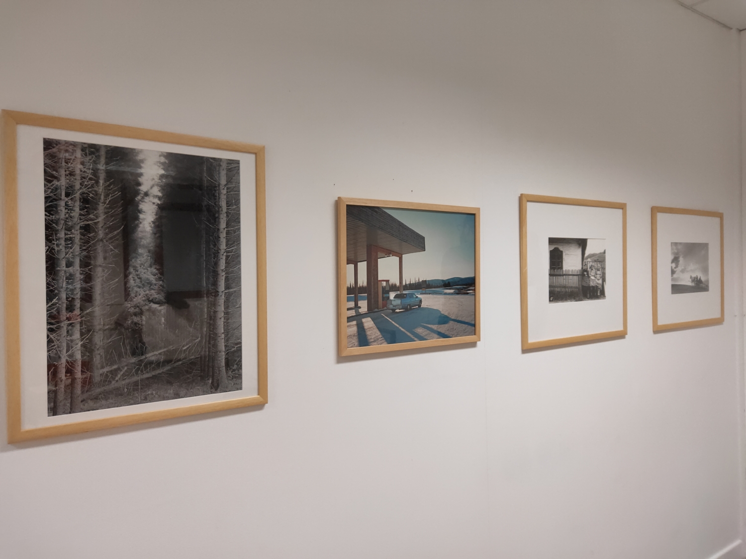 Vue de l'exposition Paysage