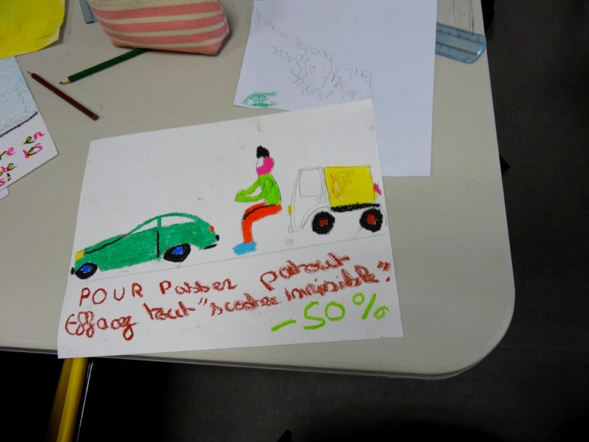 Classe de 5ème du collège Louis Guilloux, Montfort-sur-Meu