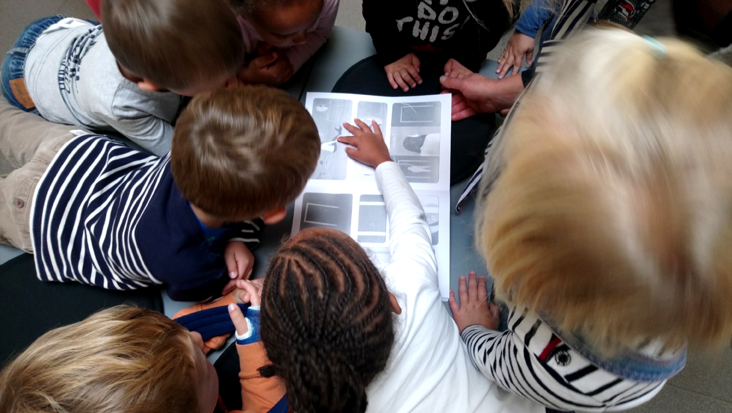 Classe de MS de l'école Saint-Michel de Bédée
