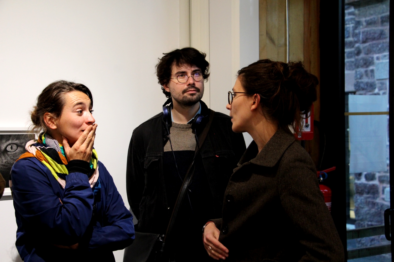 Vernissage de l'exposition Julie Bonnaud et Fabien Leplae, Plasmes