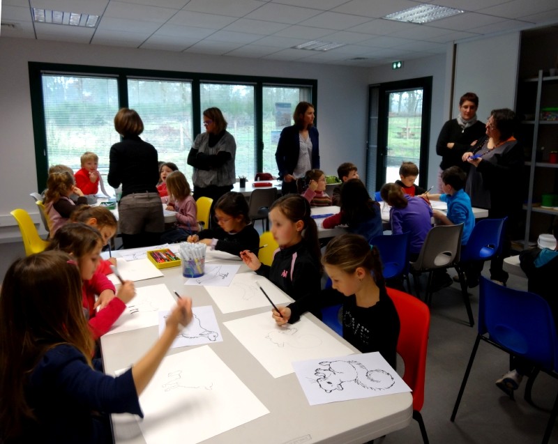 CP-CE1 école élémentaire publique Fée Viviane, Iffendic