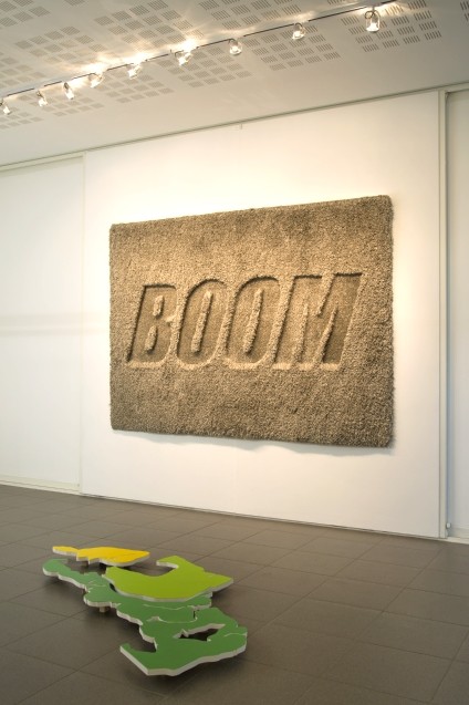 Vue de l'exposition Fiction souterraine